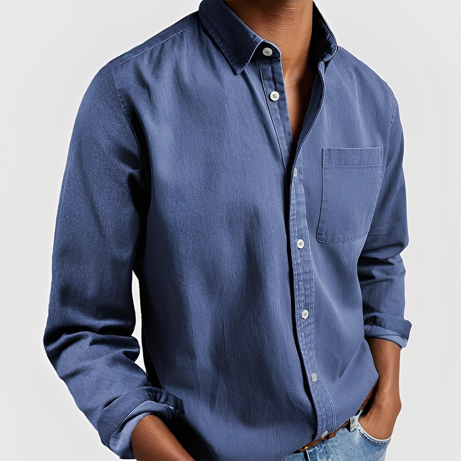 Gauvain - Elegantes Herren-Langarmhemd