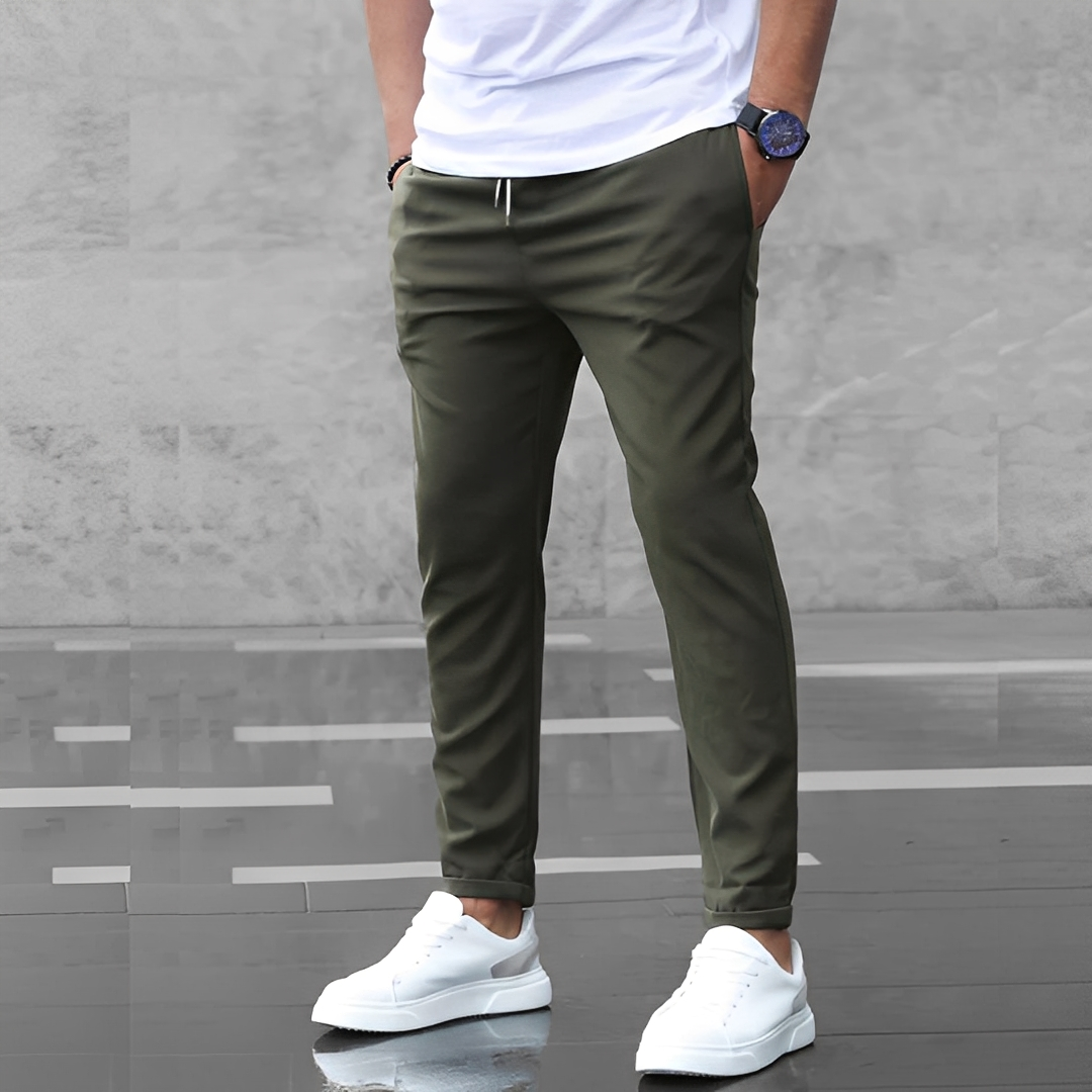 Aljure - Komfortable Herren-Slim-Fit-Hosen