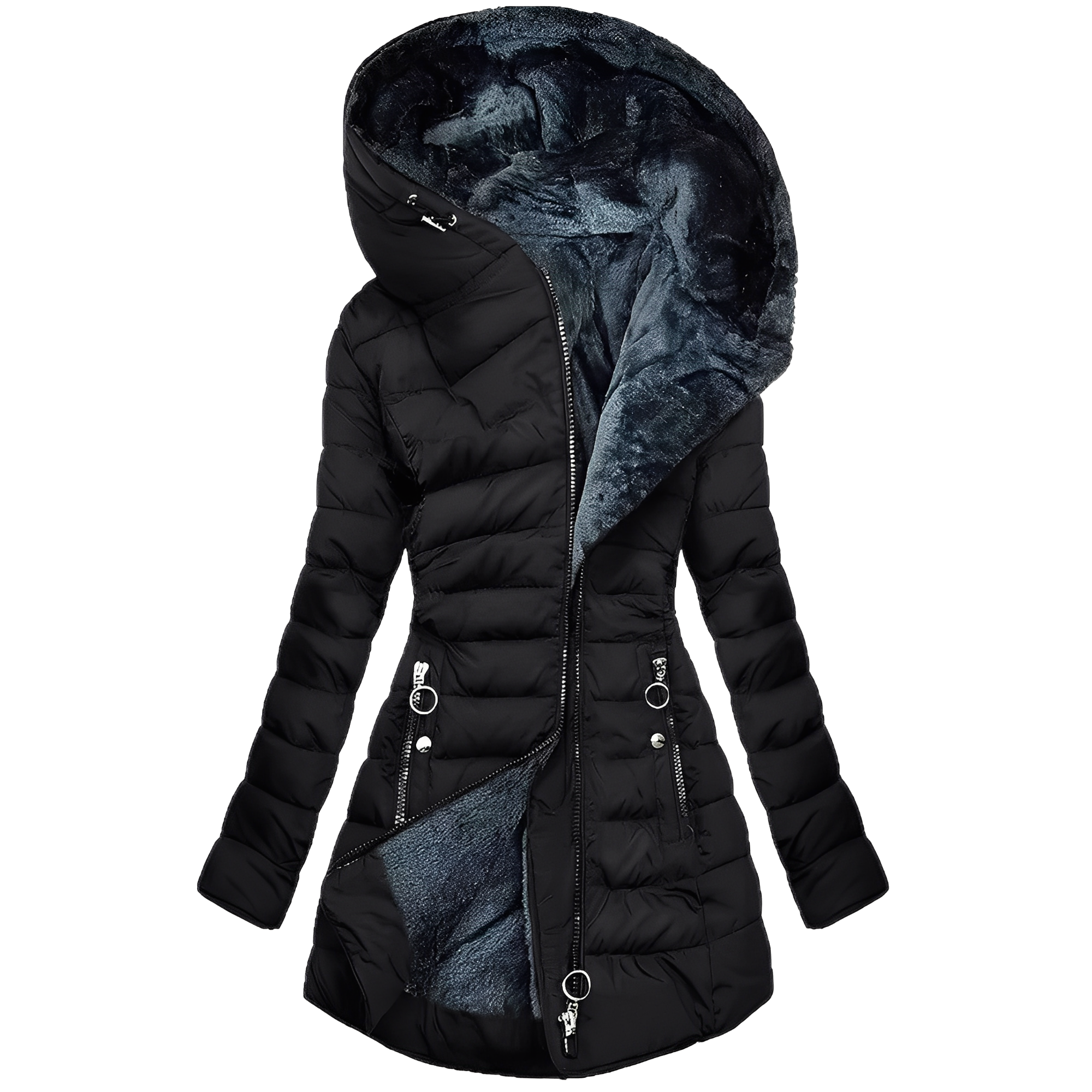 Jasmine - Moderne Kapuzenjacke