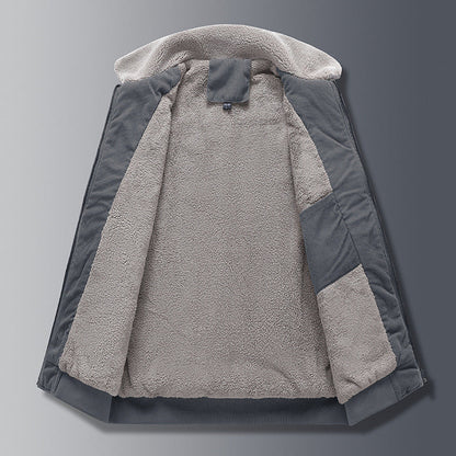 Justin - Retro-Herrenjacke aus strapazierfähigem Cordstoff