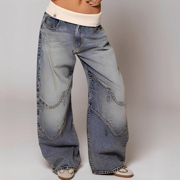 Vanessa - Bequeme Jeans mit weitem Bein