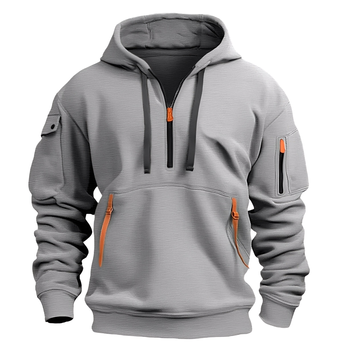 Burton - Stilvoller Hoodie mit halbem Reißverschluss