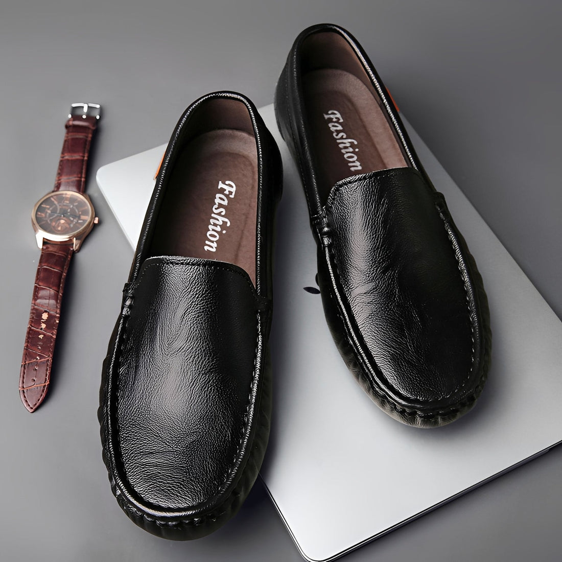 Jacob - Stilvolle, locker sitzende Lederschuhe für Herren