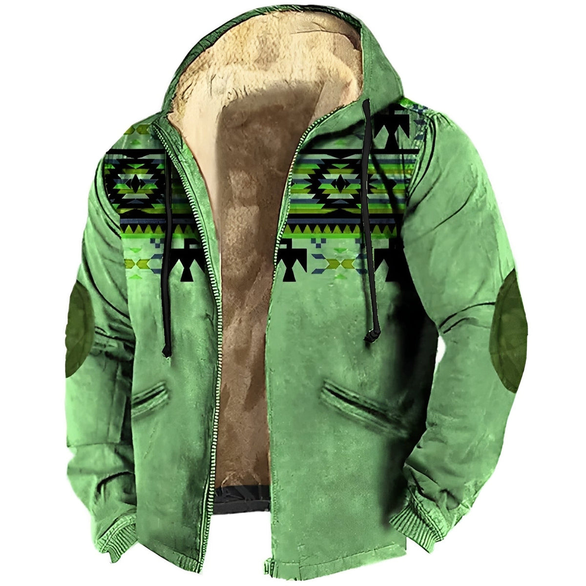 Edwin - Moderner Herren-Hoodie mit Ethno-Muster