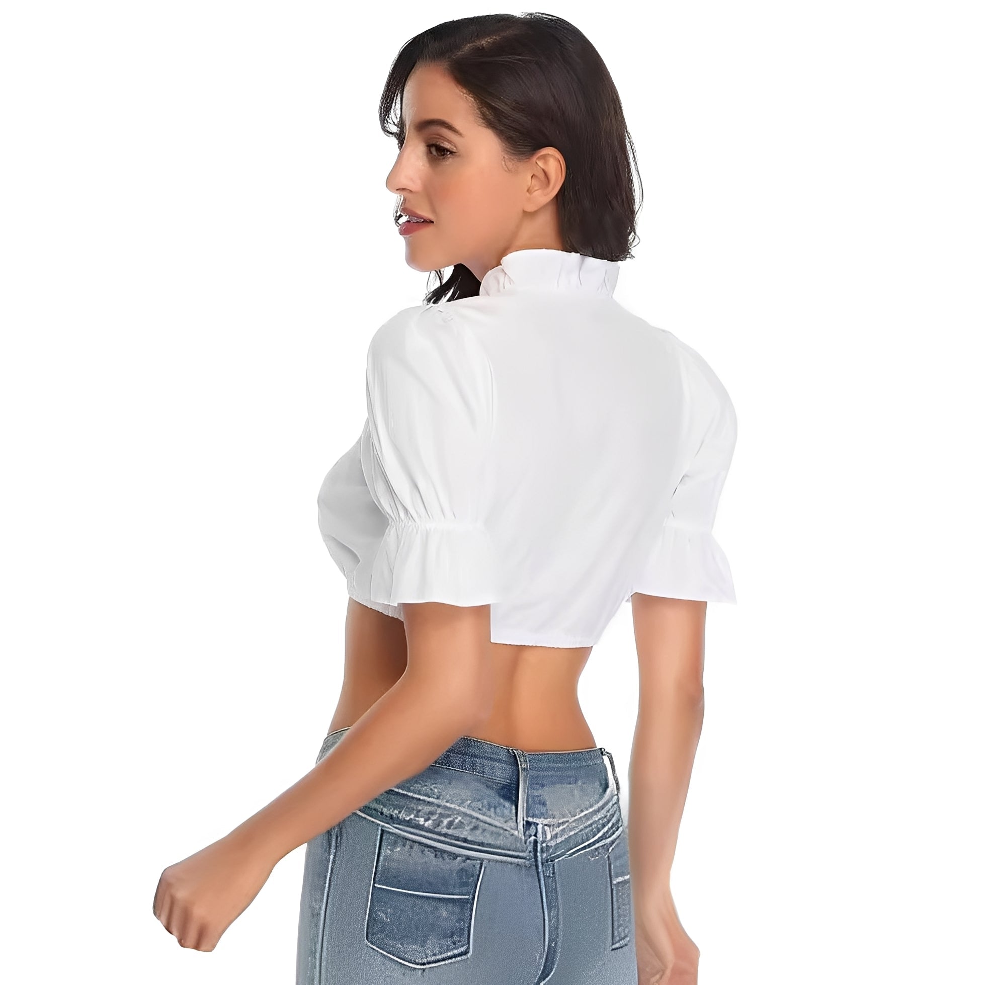 Zenia Schicke Bluse für traditionelle Tracht