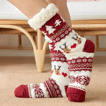 Kassia - Elegante und behagliche Weihnachtssocken