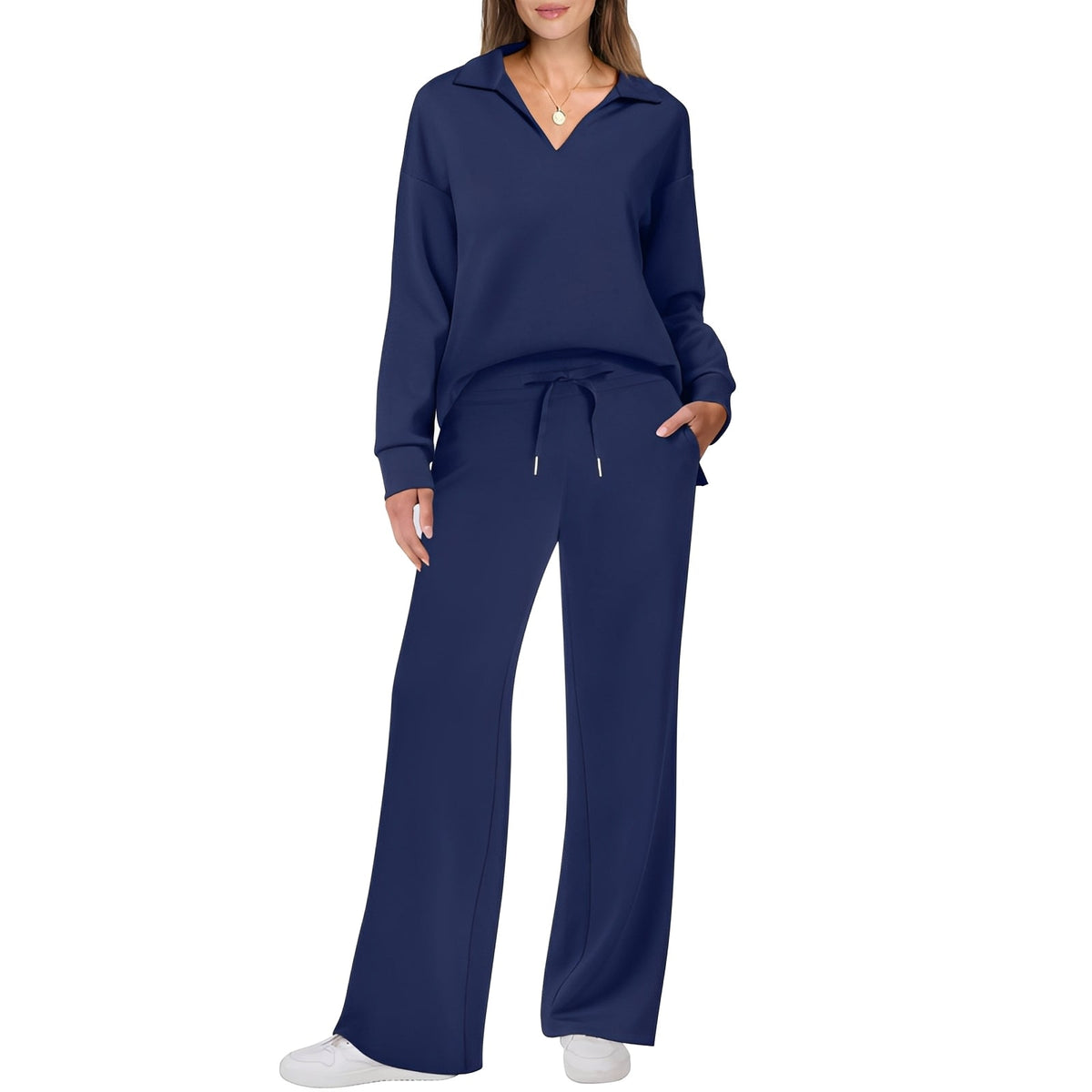 Carmena - Bequemes und warmes Hosen-Set