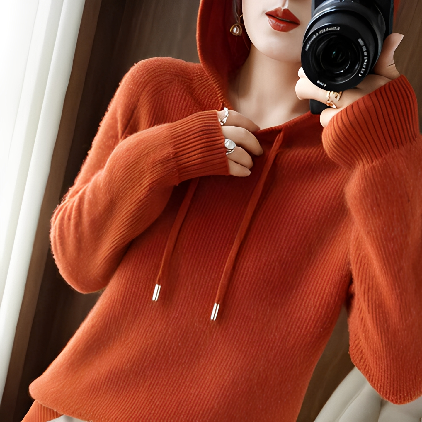 Khem - Bequemer und warmer Winterhoodie für Frauen