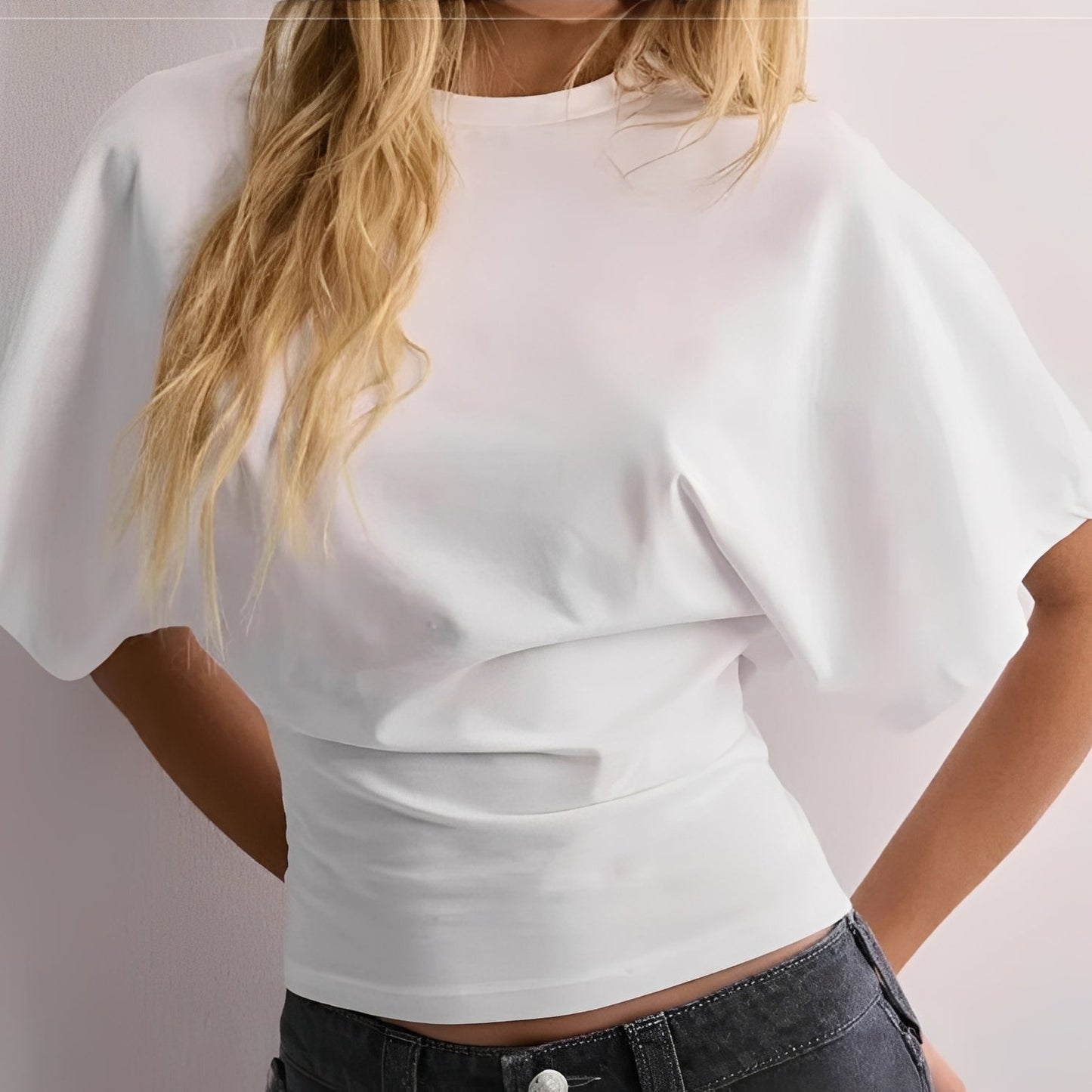 Mabel - Damen-Shirt mit modischen weiten Ärmeln