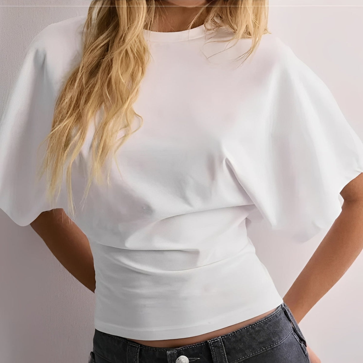 Mabel - Damen-Shirt mit modischen weiten Ärmeln