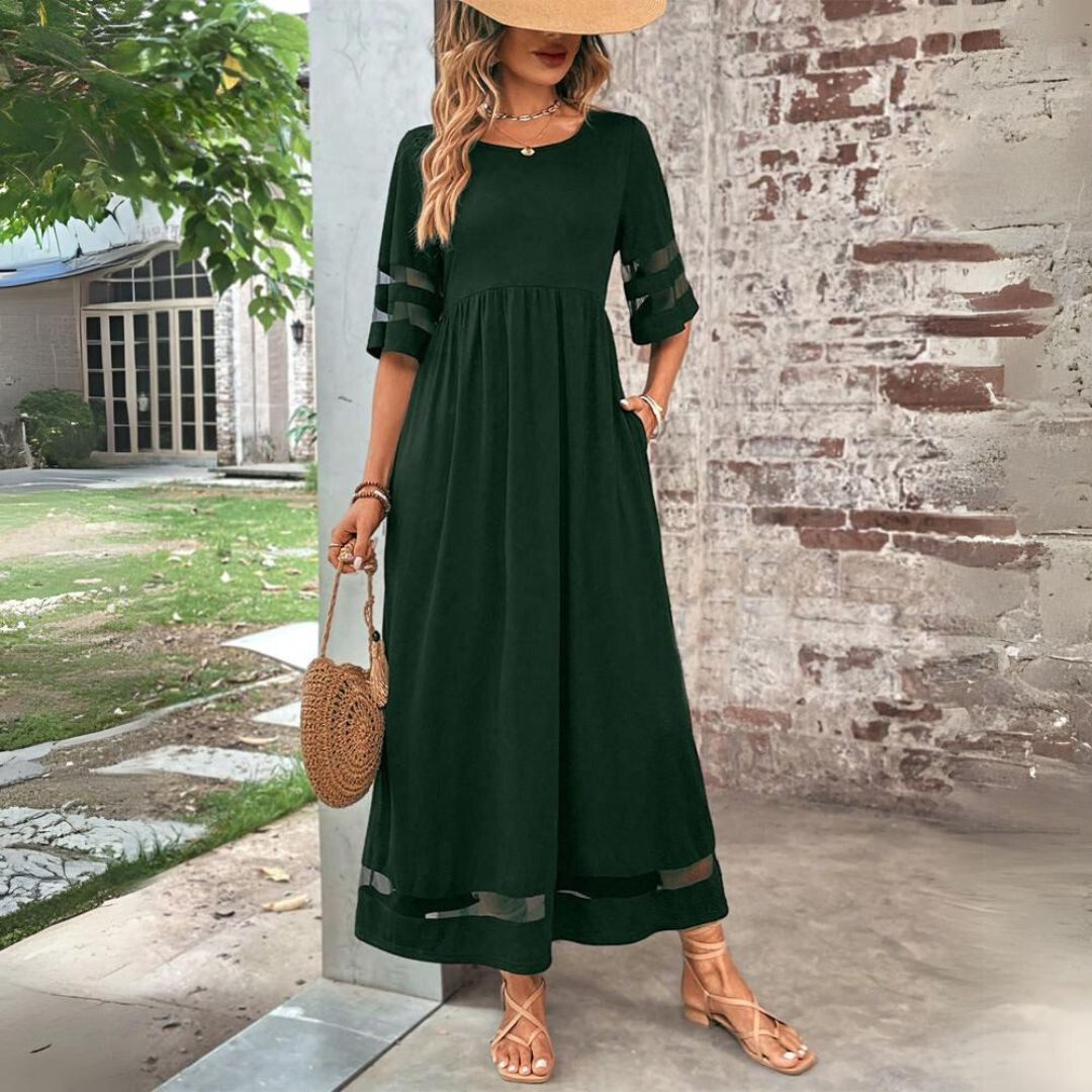 Amandine – Schickes Kleid mit bauchversteckendem Effekt