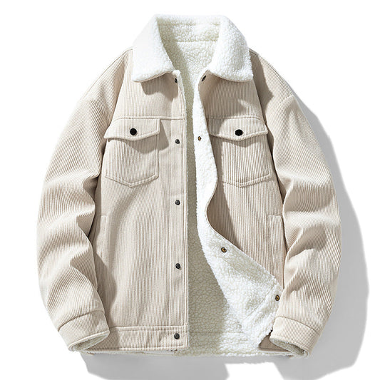 Bernard - Moderne Ordnance-Jacke mit Fleece für Herren