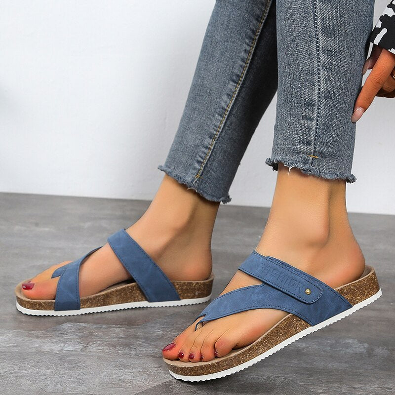 Archwaves - Offene orthopädische Sandalen aus Kork