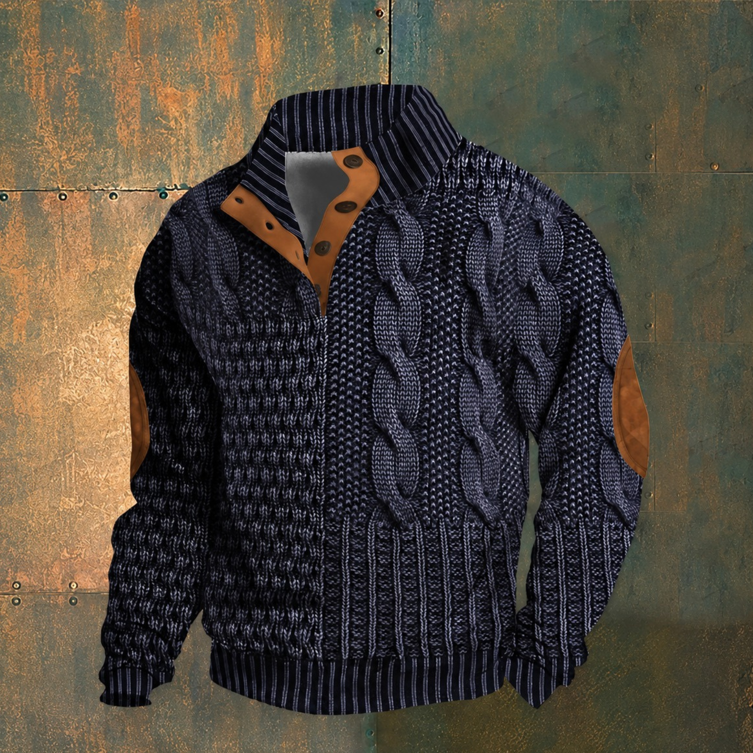Ronald - Stilvoller, gemütlicher Pullover