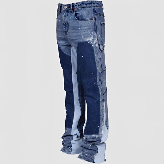 Charles - Elegante Denim-Jeans mit Schlag für Herren