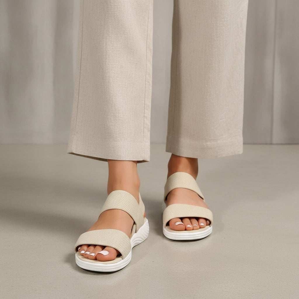 Remy - Sandalen mit Keilabsatz