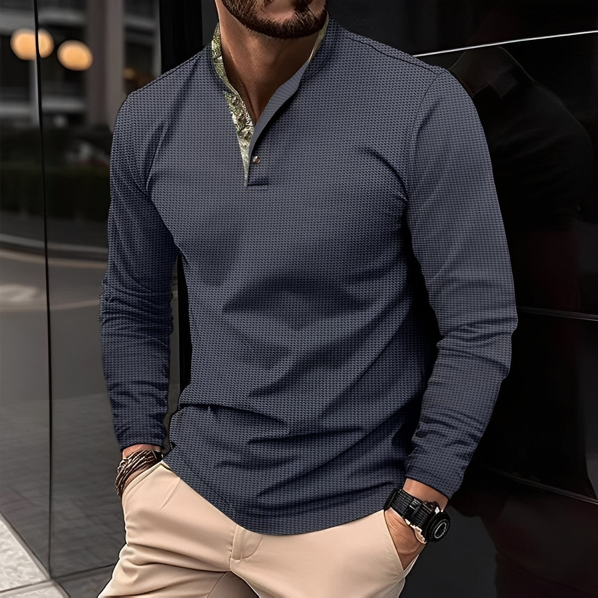 Chester - Neues Herren-Polohemd mit Kragen