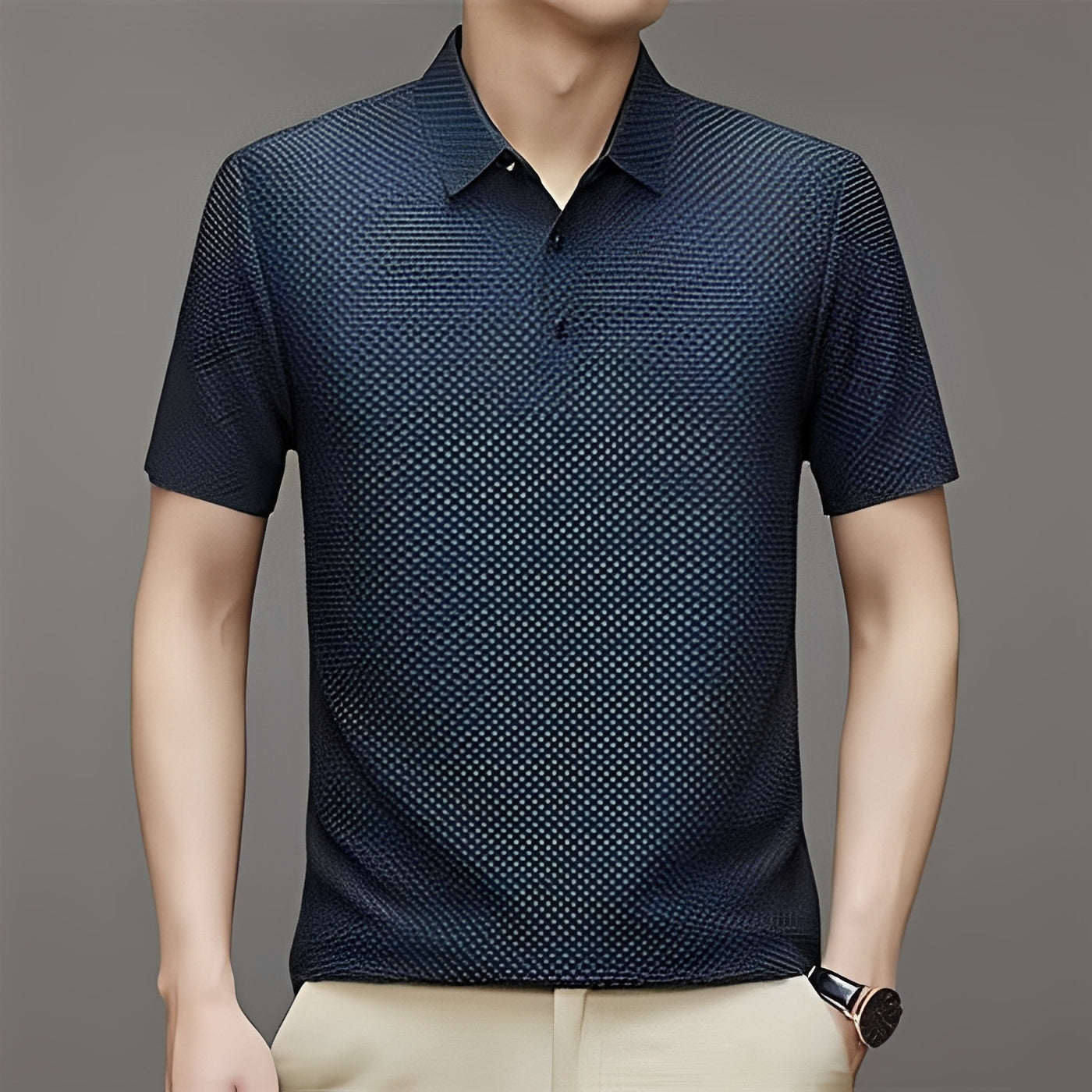 Verto - Stilvolles gestricktes Polo für Herren