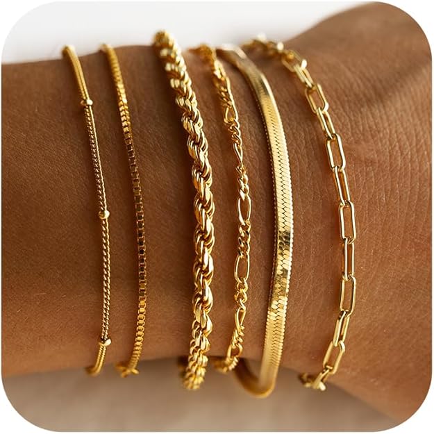 Vernetta – Set von eleganten Armbändern