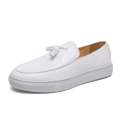 Steven - Modische Leder-Slipper für Männer