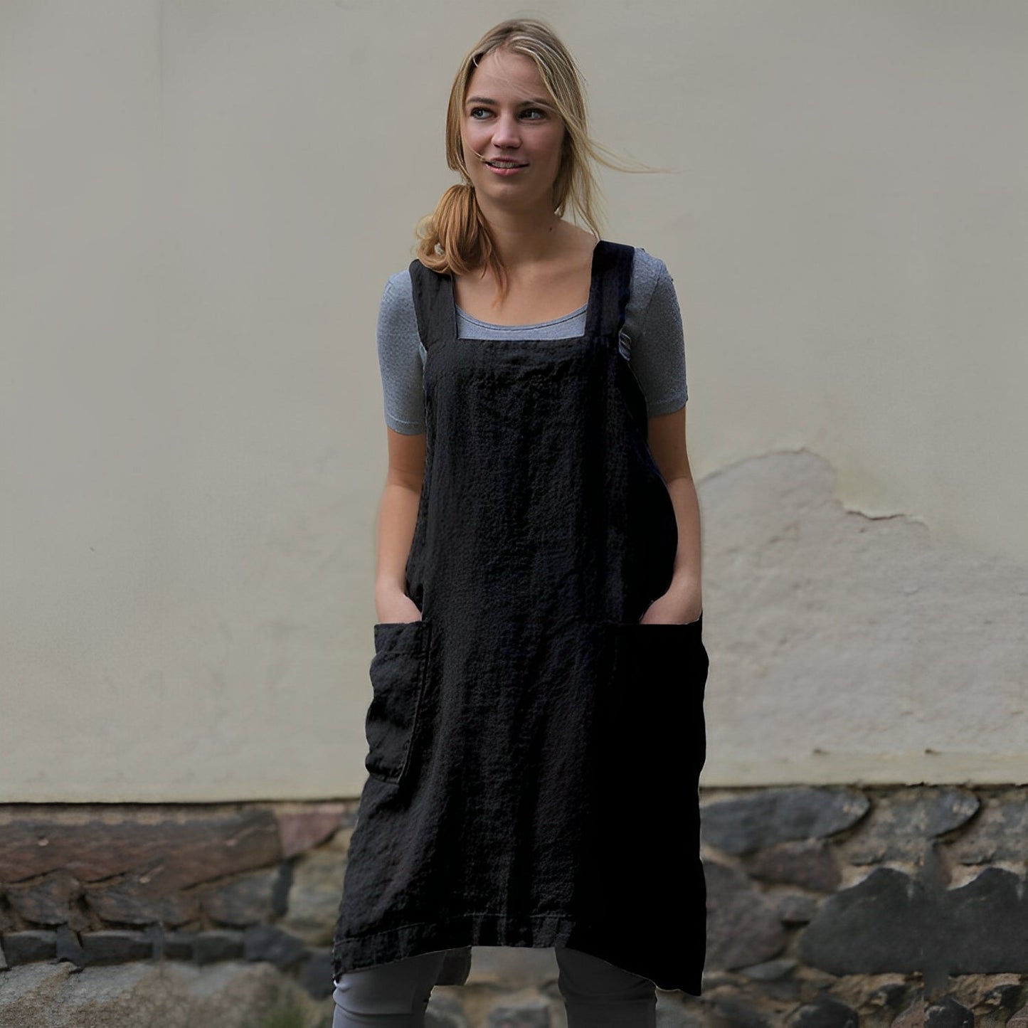 Mozelle - Damen-Sommerkleid mit Taschen im entspannten Design