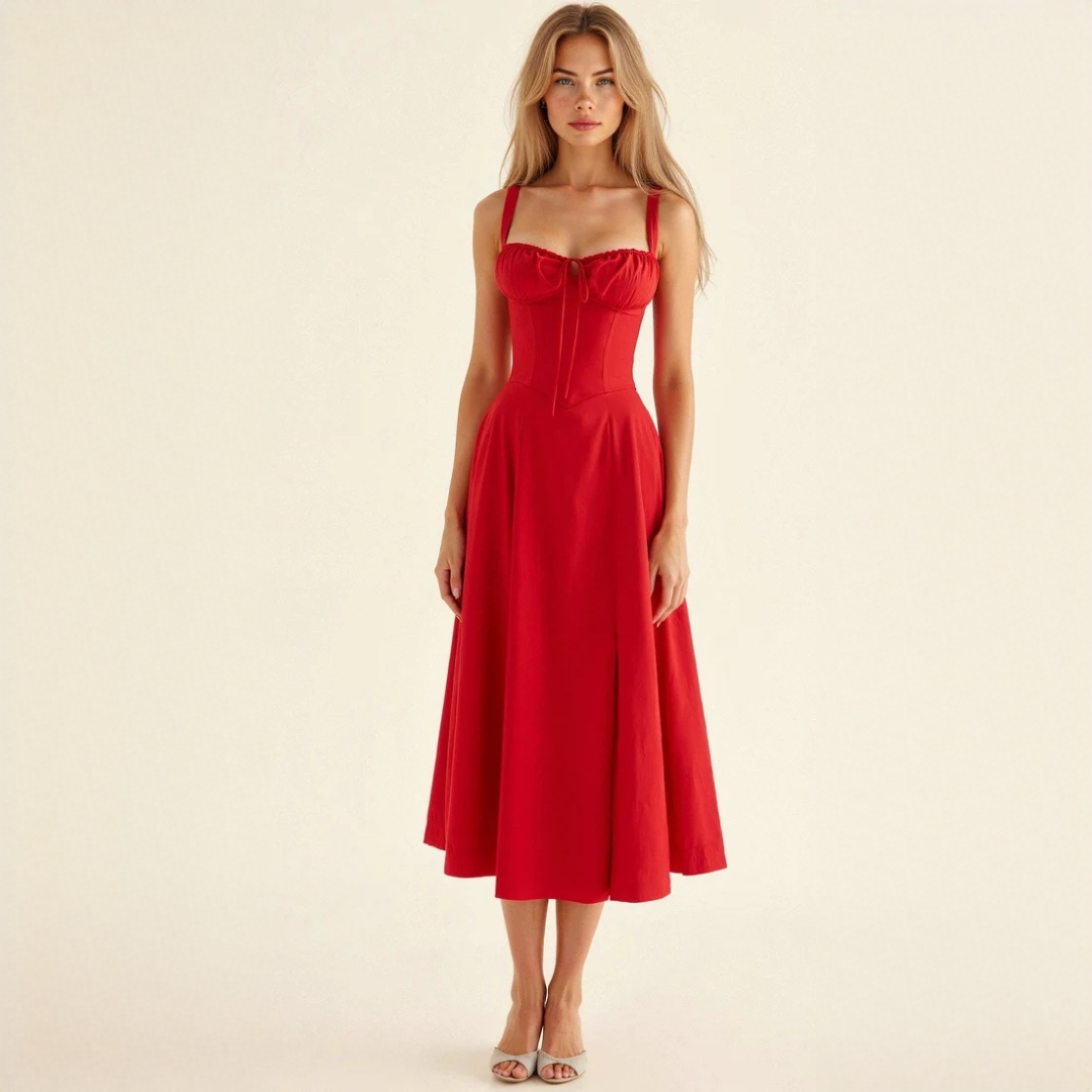 Liana - Elegantes Midikleid