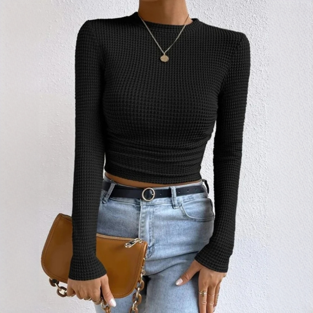 Tessa - Eleganter eng anliegender Pullover