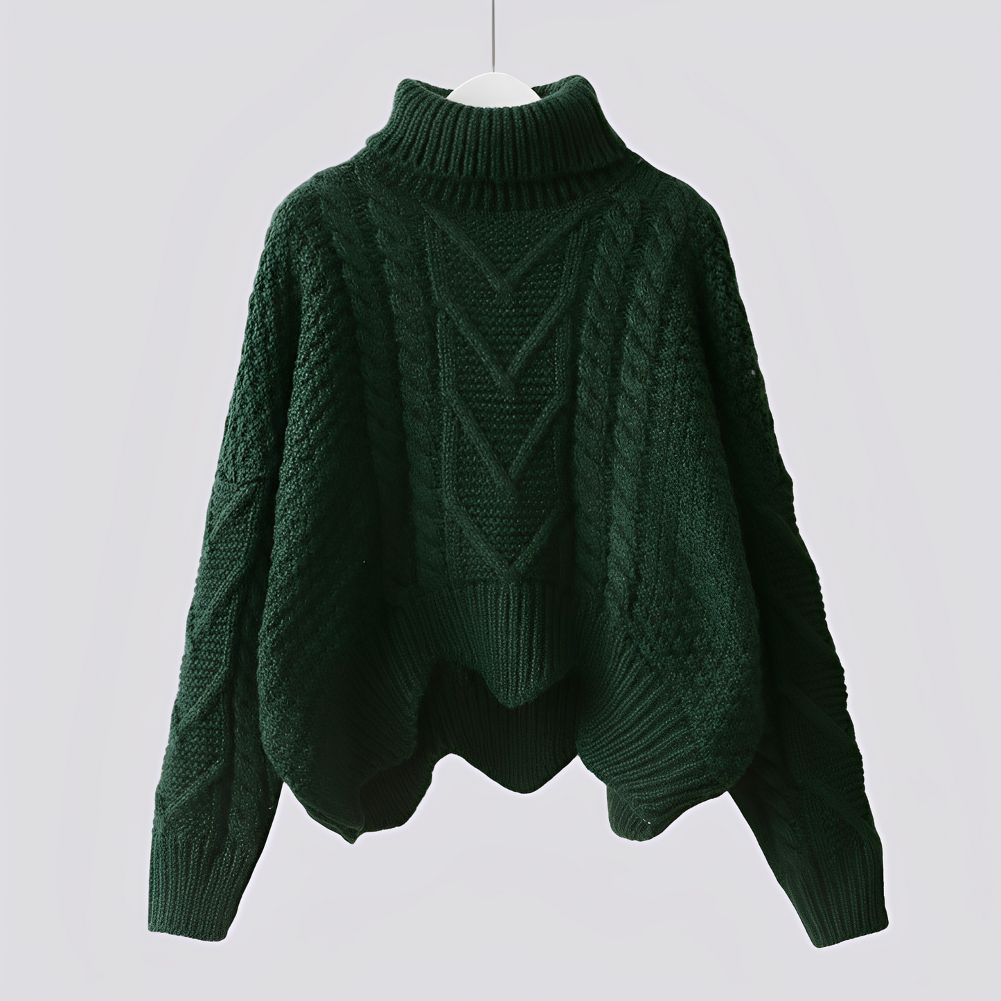 Claudia - Stilvoller Damen-Rollkragenpullover