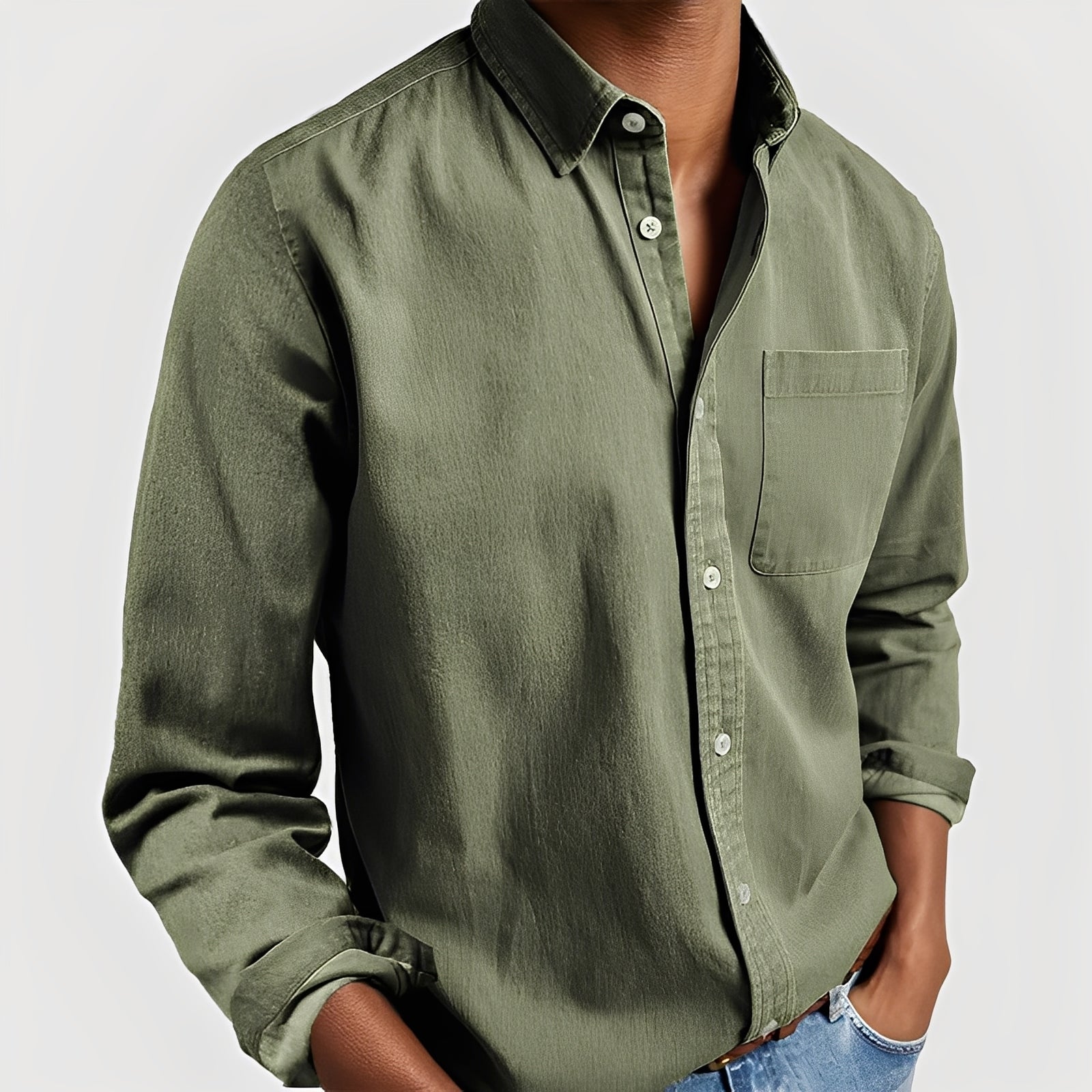 Gauvain - Elegantes Herren-Langarmhemd