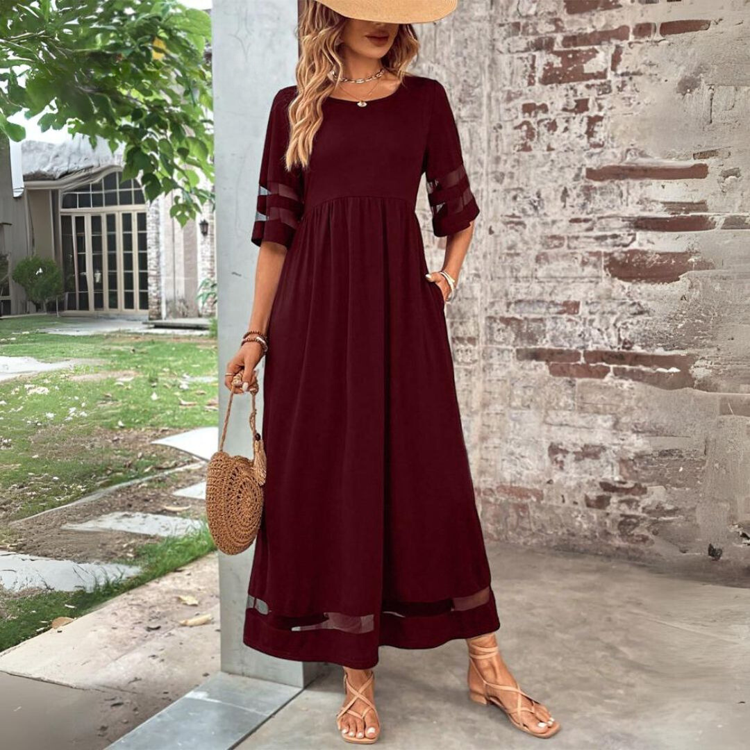 Amandine – Schickes Kleid mit bauchversteckendem Effekt