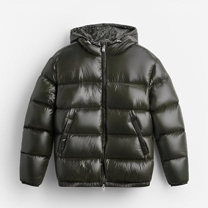 Myles - Herren-Kapuzenjacke aus dicker Daune