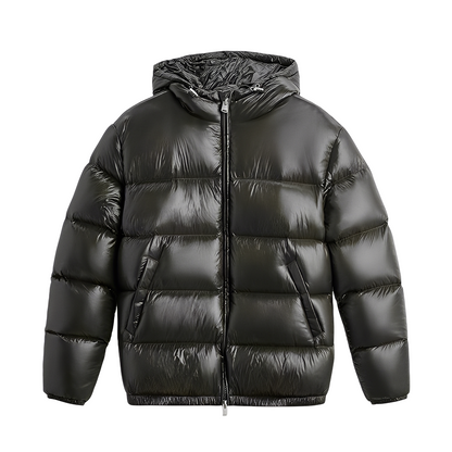 Micheal - Herren-Daunenjacke mit moderner Kapuze
