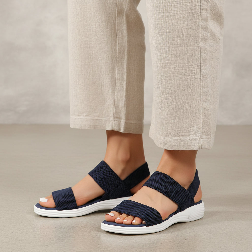 Remy - Sandalen mit Keilabsatz