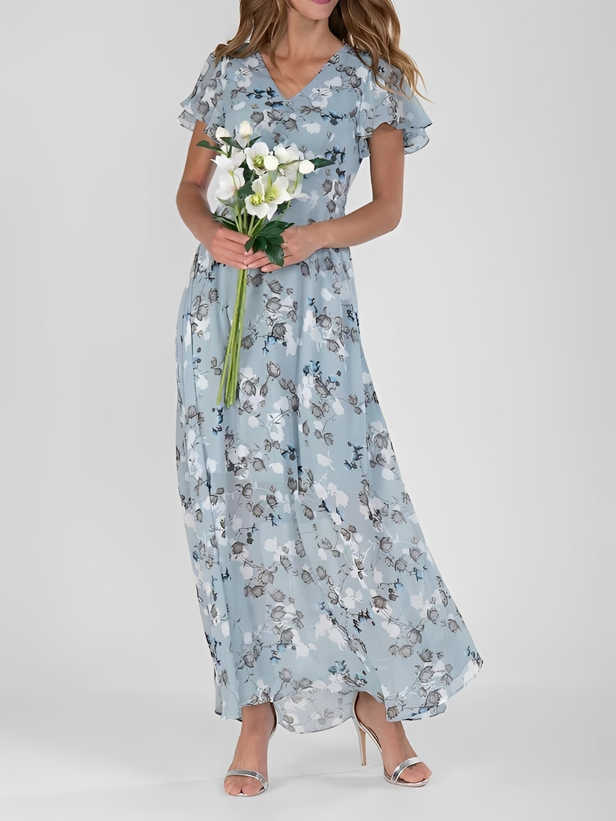 Eliza - Komfortables Damenkleid mit Blumenmuster