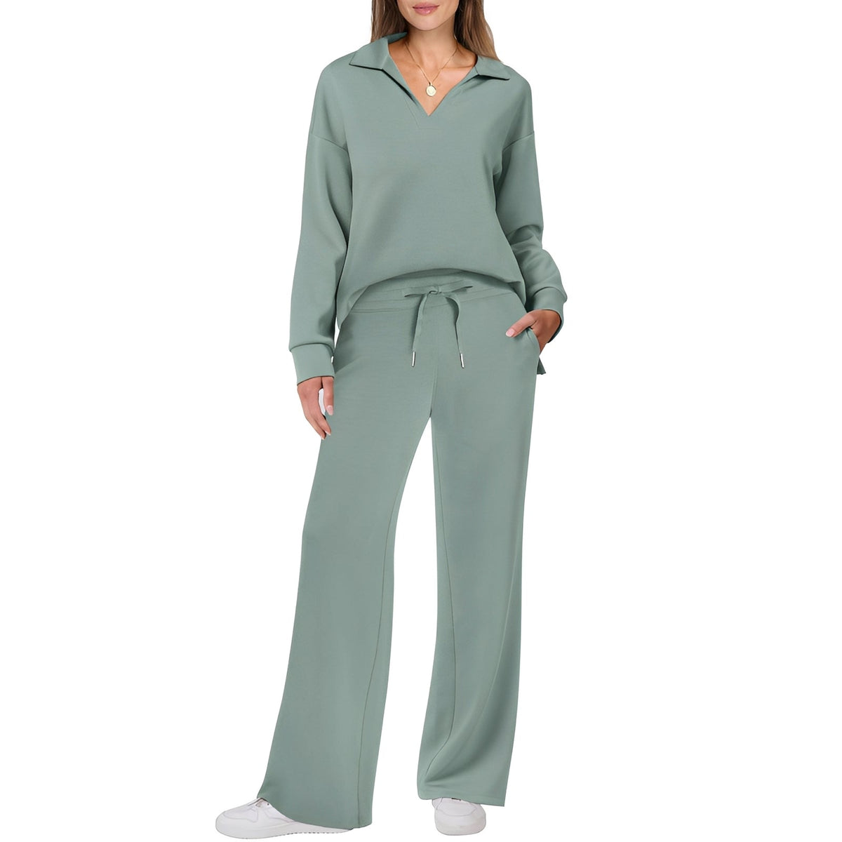Carmena - Bequemes und warmes Hosen-Set