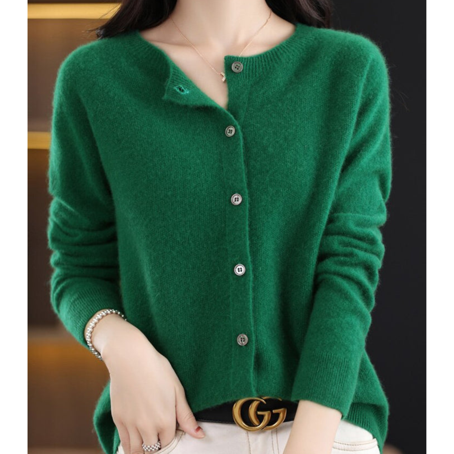 Aubry – Kuschelige, weiche Strickjacke