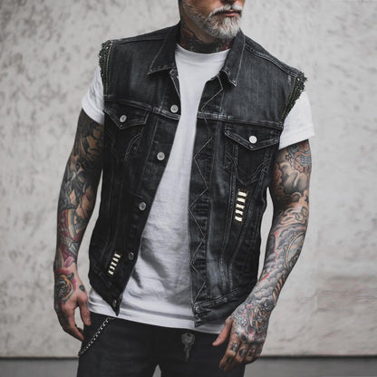 Charley - Stilvolle Herren-Jeansweste