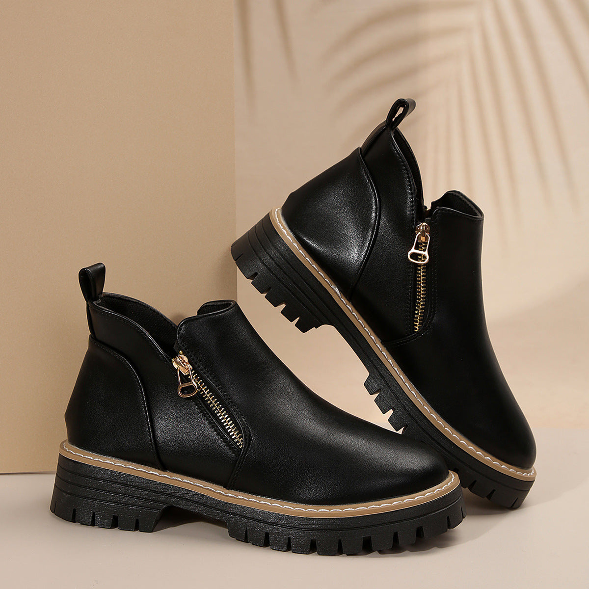 Rowanne - Zeitgemäße Damenstiefeletten mit Reißverschluss