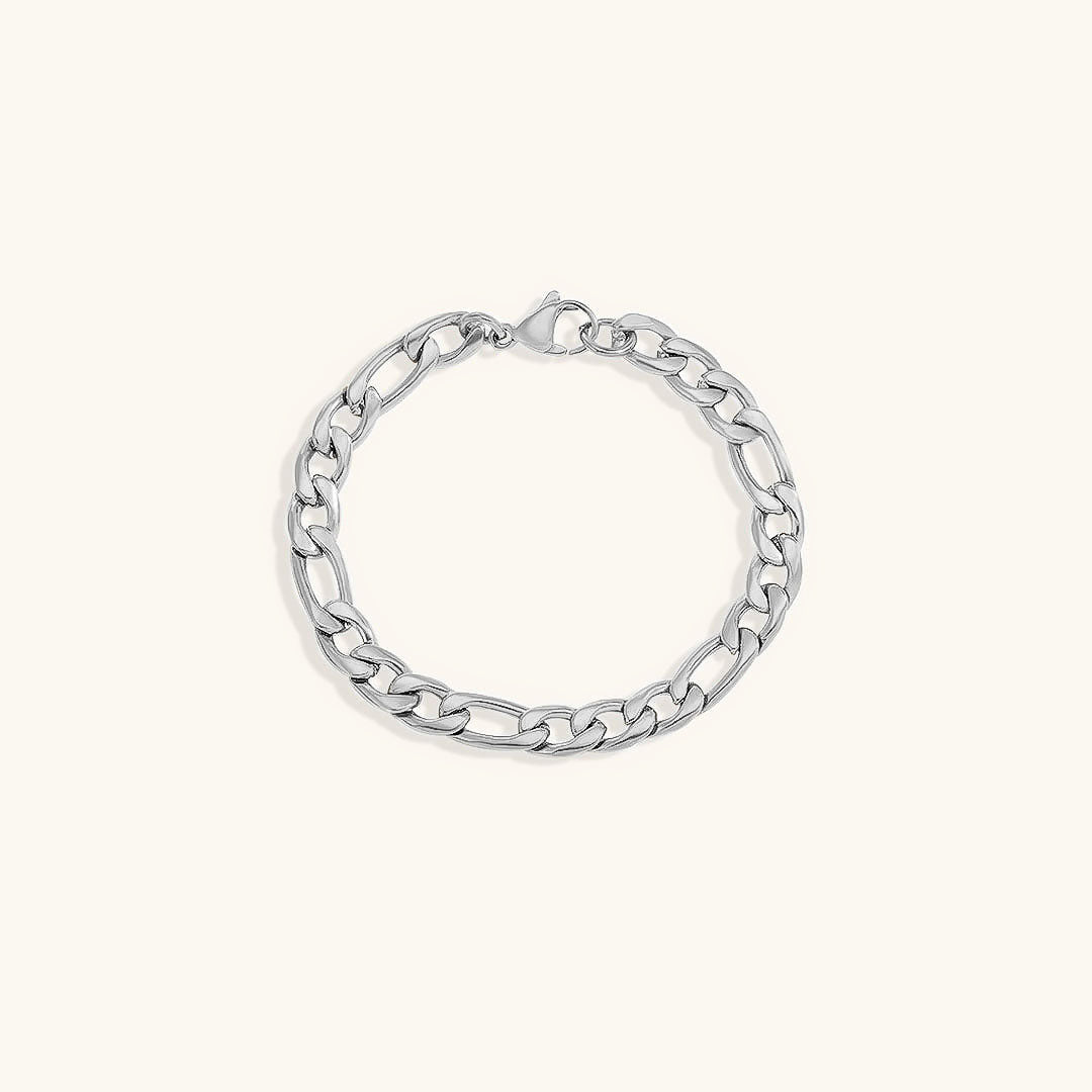 Saturn - Armband aus goldener Kette