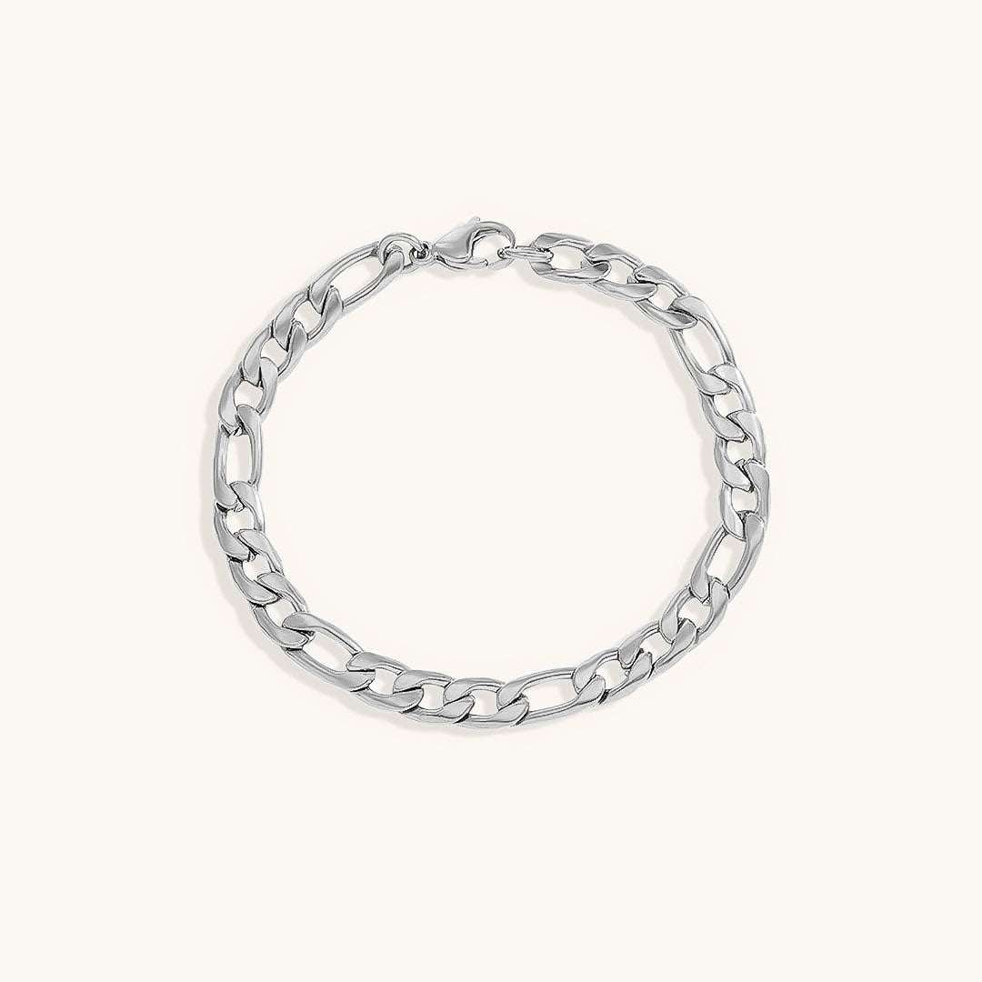 Saturn - Armband aus goldener Kette