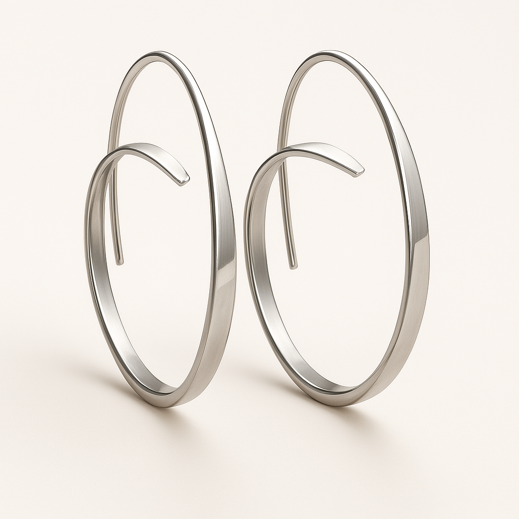 Becca – Ohrringe mit eleganter Spiralform
