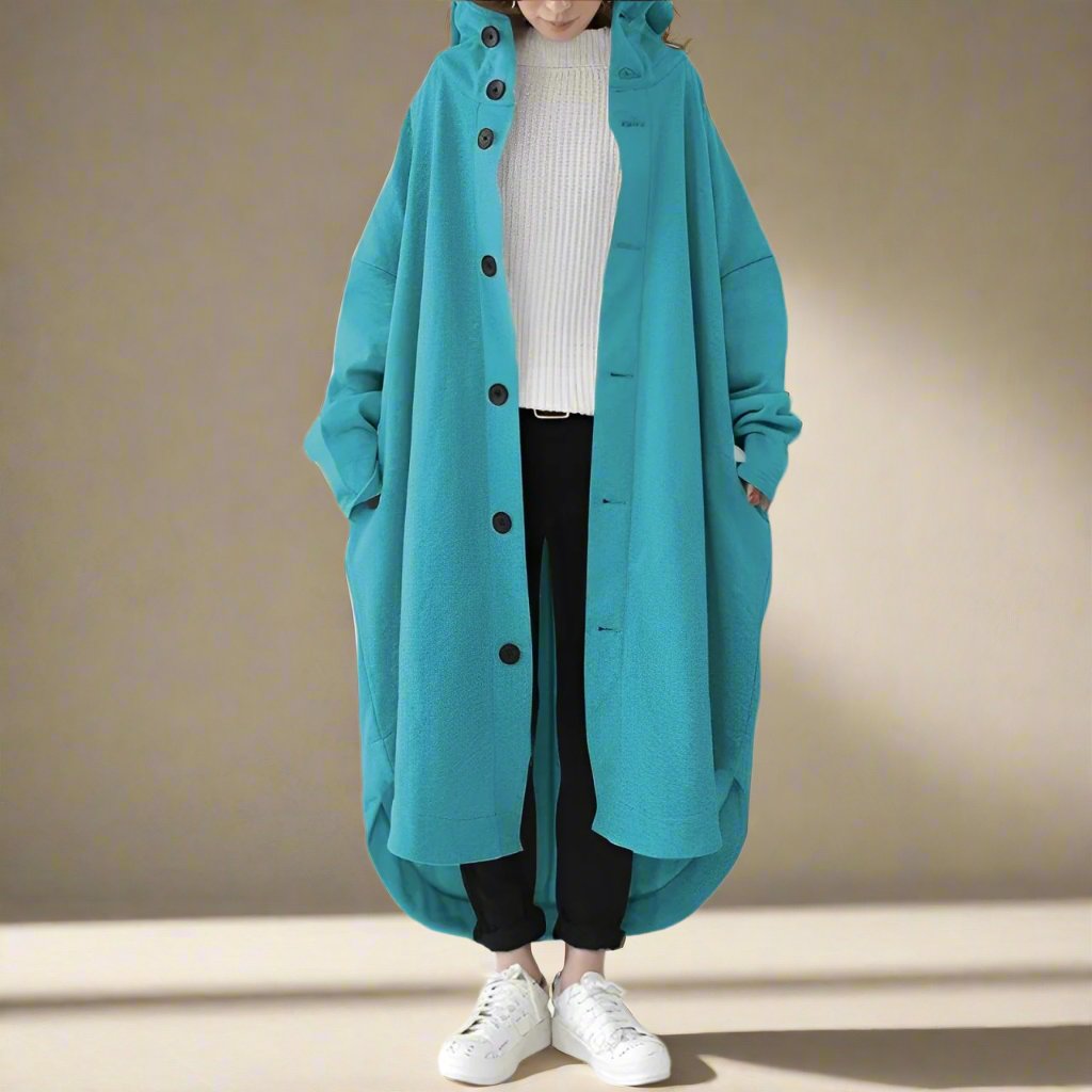Cailyn - Langer, bequemer Trenchcoat