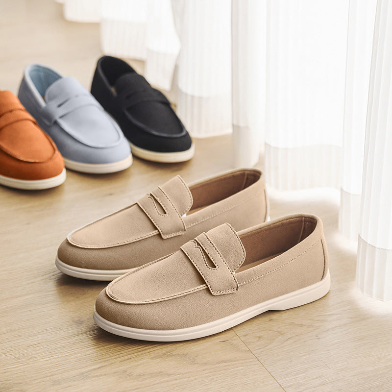Jonathan - Elegante, lässige Herren-Wildleder-Slipper