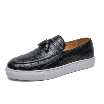 Steven - Modische Leder-Slipper für Männer