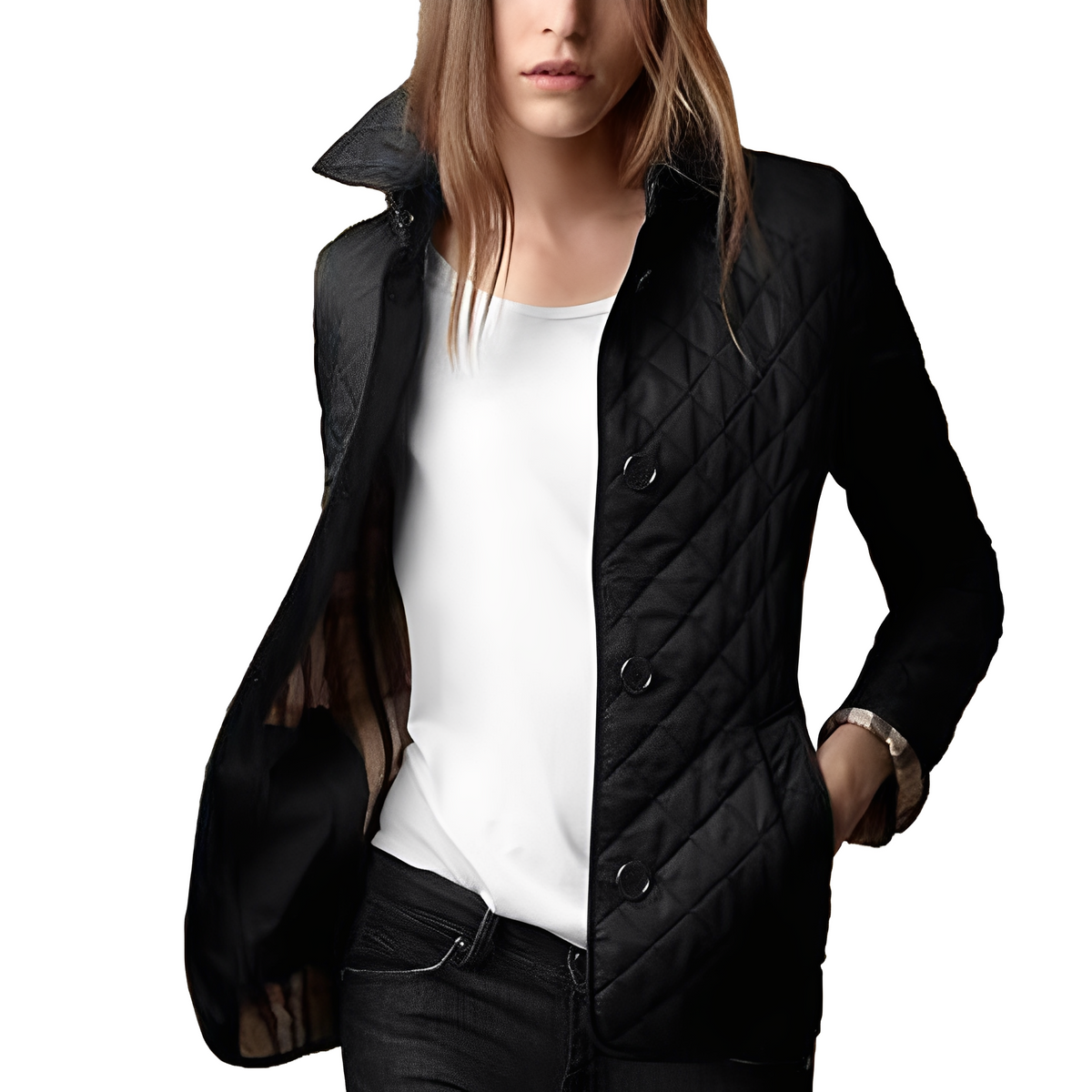 Meryl – Gemütliche Jacke mit tailliertem Schnitt für Damen