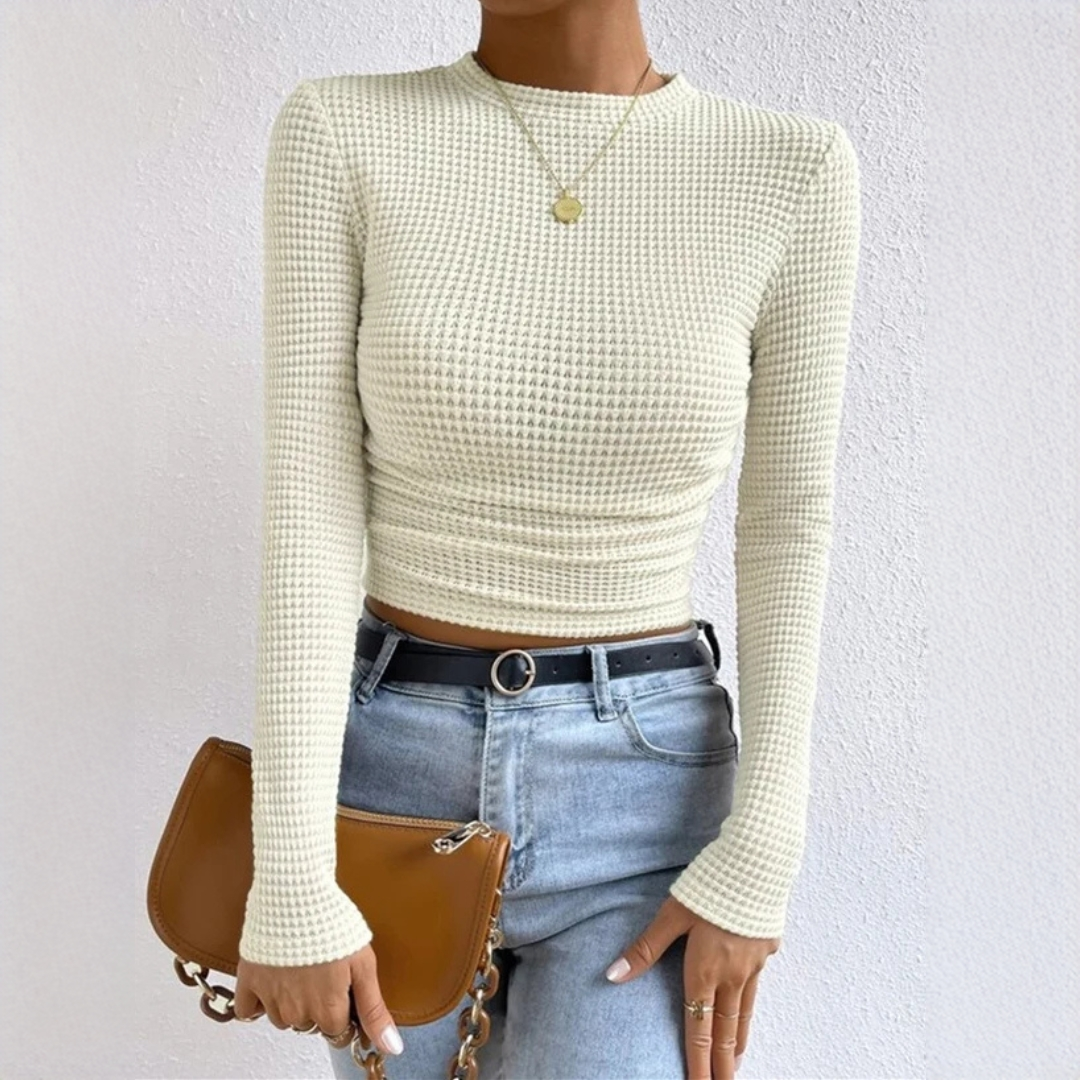 Tessa - Eleganter eng anliegender Pullover