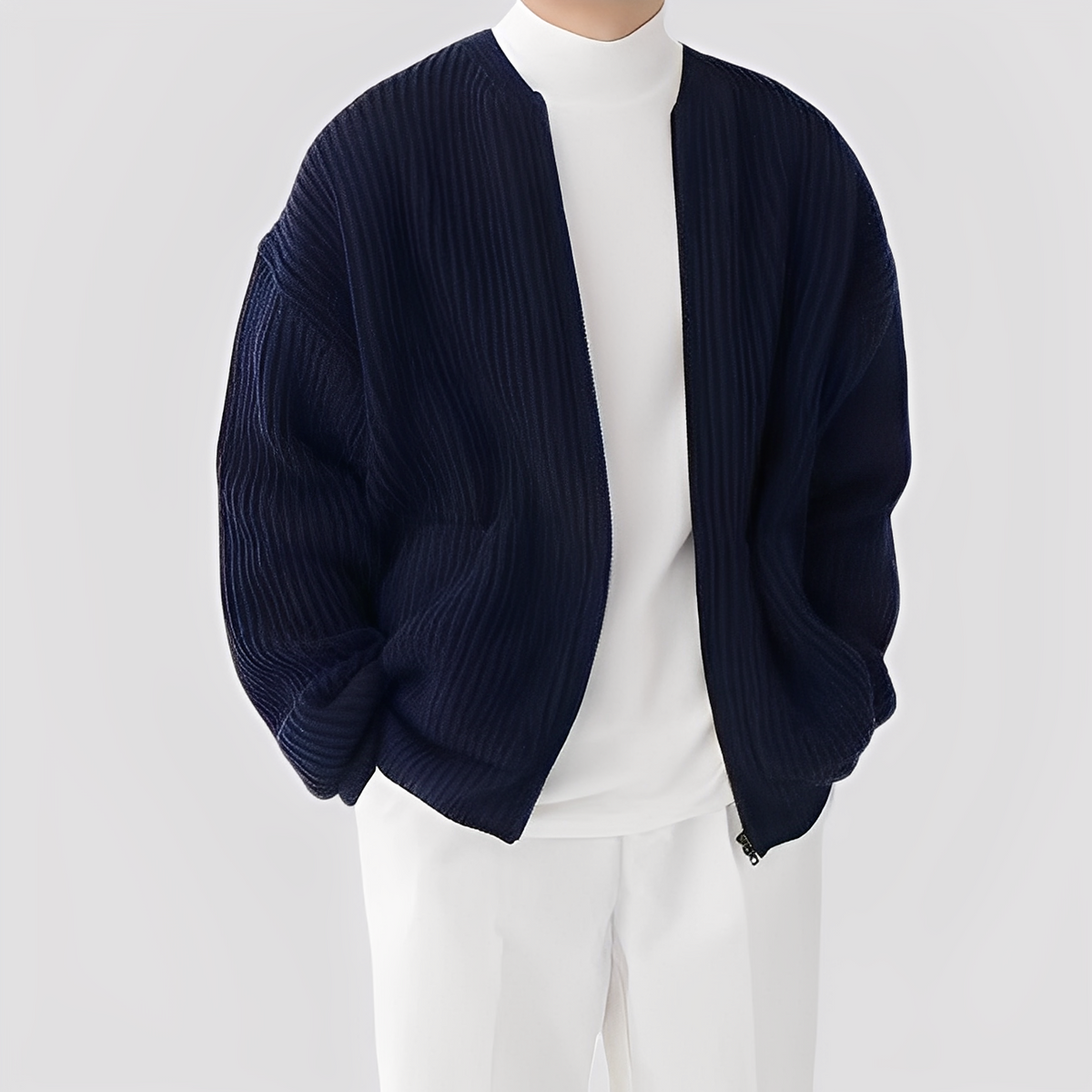 Willy - Bequeme Jacke mit Reißverschluss