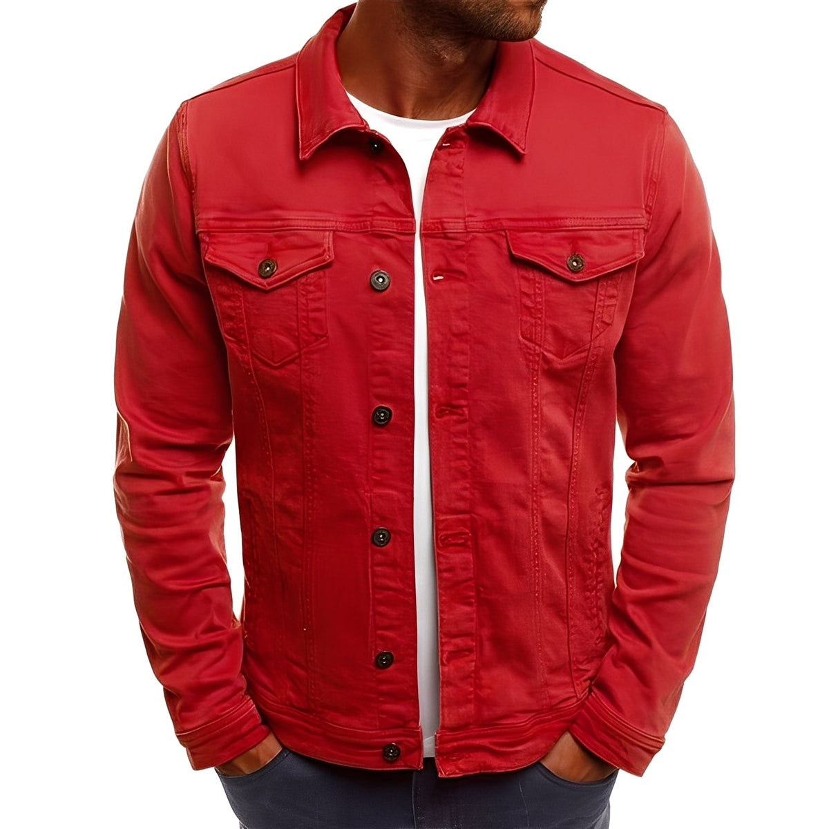 Steven - Robuste Jacke mit Taschen