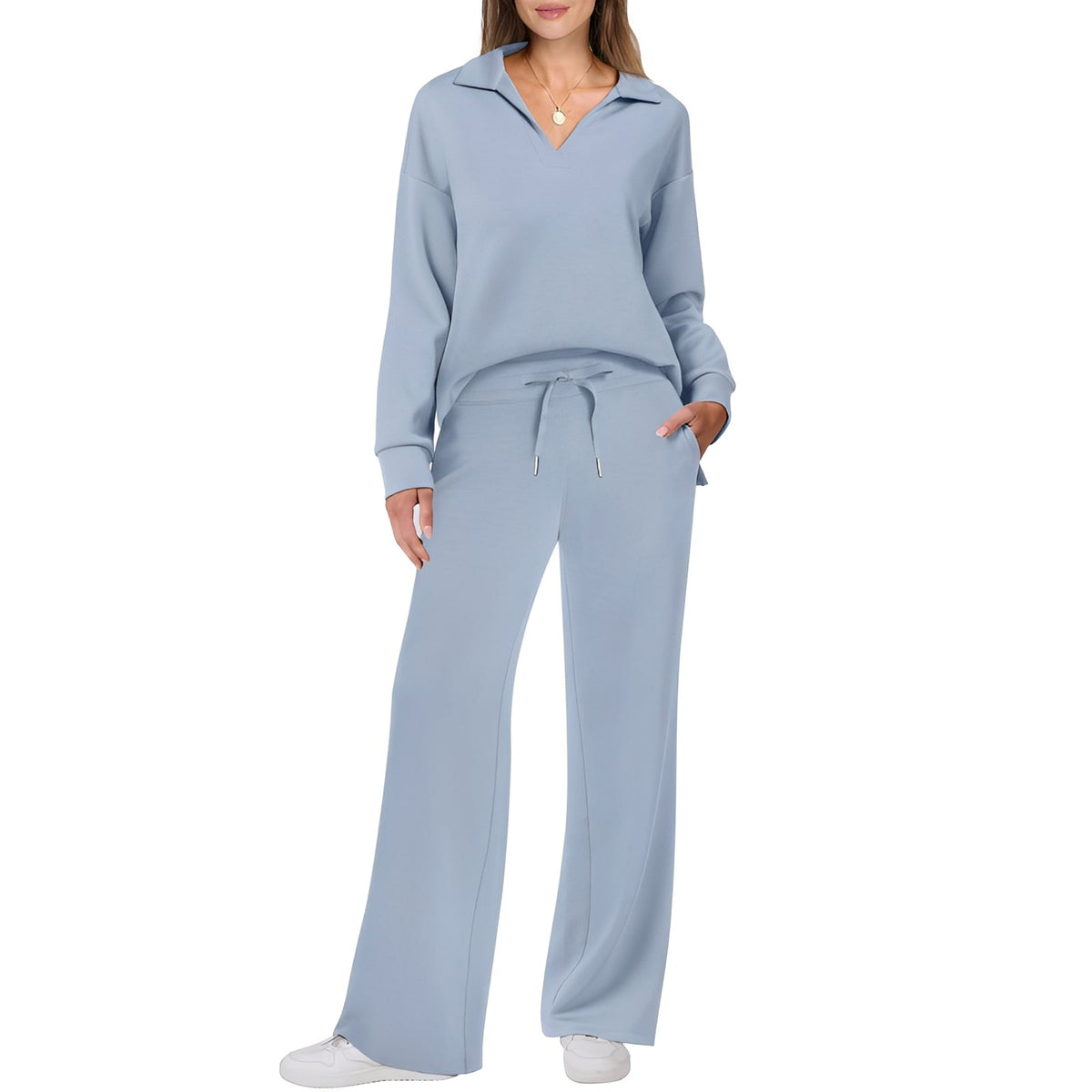 Carmena - Bequemes und warmes Hosen-Set