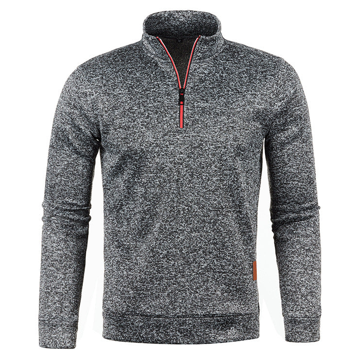 Felix - Zeitgemäßer Herrenpullover mit Reißverschluss